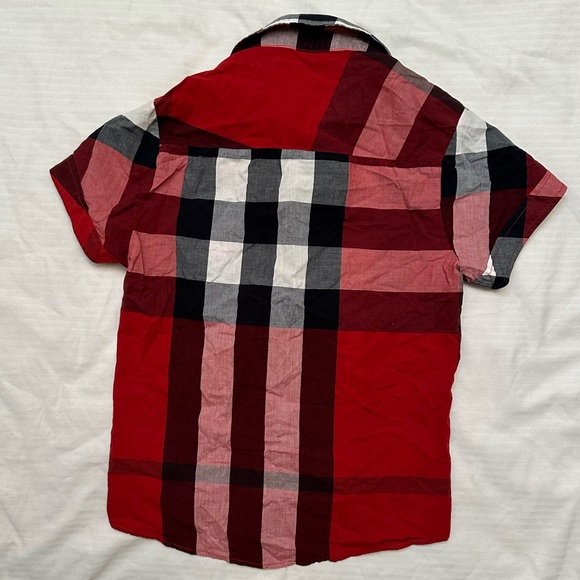 Burberry red women shirt US size 4petite - Picture 3 of 16